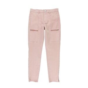 Pilcro and the Letterpress Pink Utility Ankle Pants‎ Zip Pocket Detail